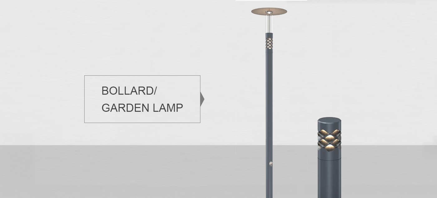 BOLLARD/GARDEN LAMP