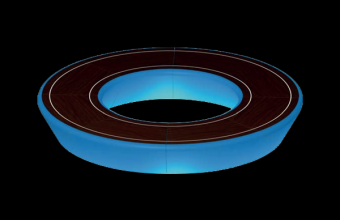 LED landscape lighting_scene art lighting products_LED scene art lighting_Jiangmen Wanjin Lighting Co., Ltd.-Artistic lighting technique of strong light searchlight