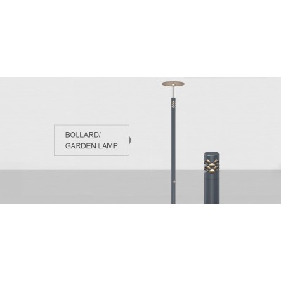 BOLLARD/GARDEN LAMP